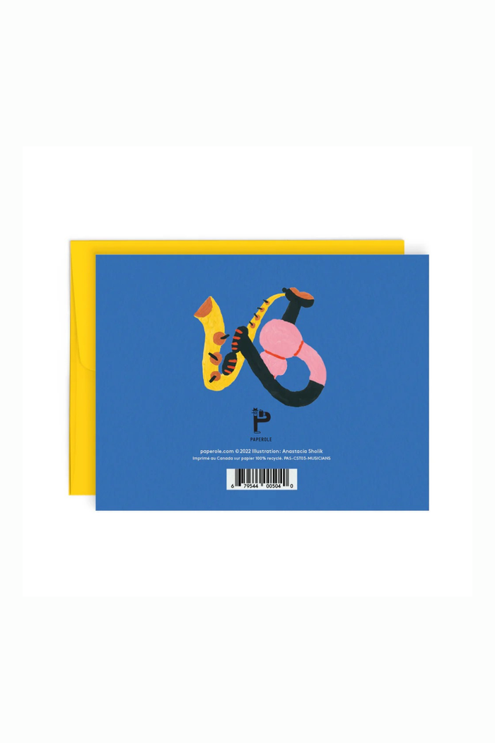 PAPEROLE Carte Musicians
