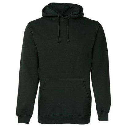 Plain Fleecy Hoodie - Black, M
