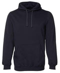 Plain Fleecy Hoodie - Navy, L