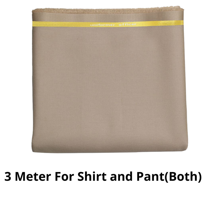 Police Khaki Fabric