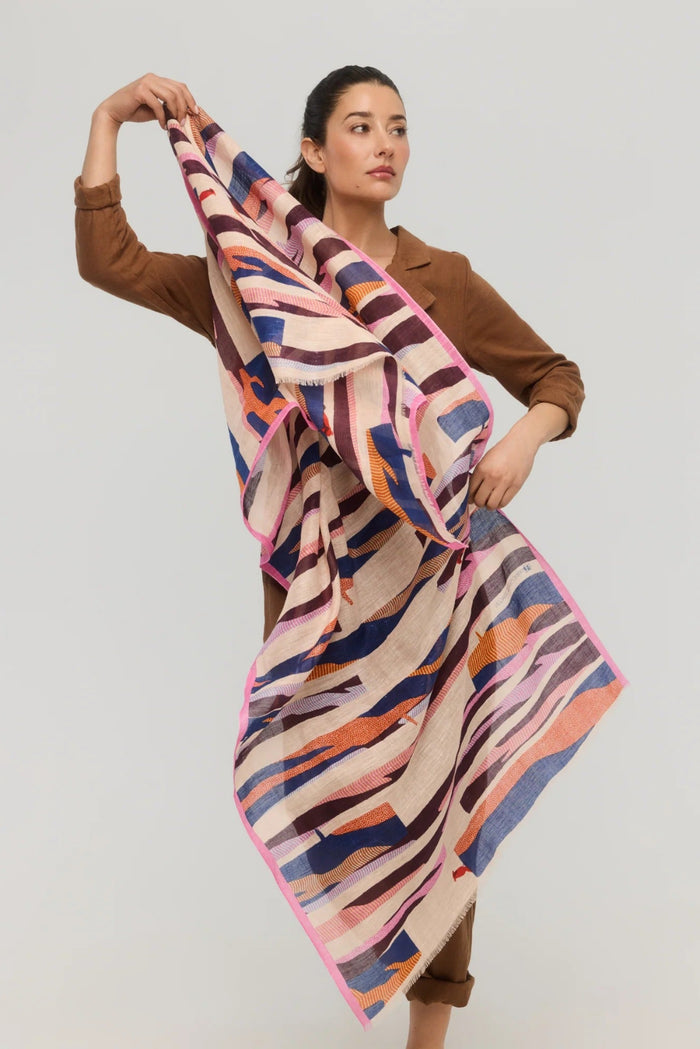 PRINCESSE & DRAGON Foulard Cadence - Multi