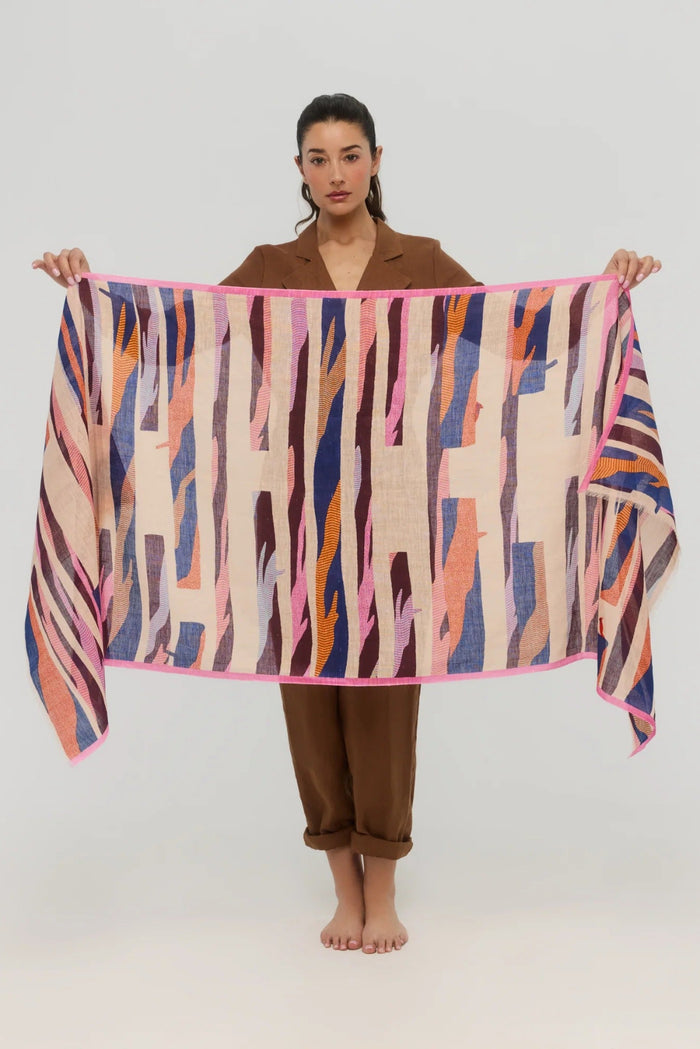 PRINCESSE & DRAGON Foulard Cadence - Multi