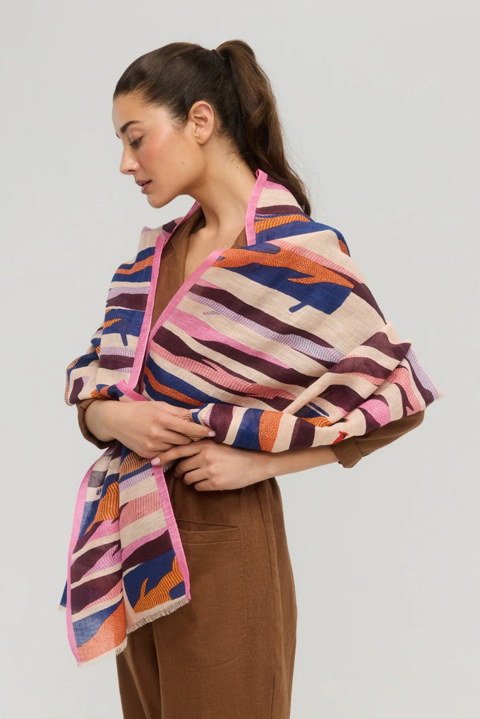 PRINCESSE & DRAGON Foulard Cadence - Multi