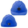 Pro Choice Hard Hat (V9) - Unvented, 6 Point Push-lock Harness C/w Lamp Bracket - HH9LB PPE Pro Choice BLUE