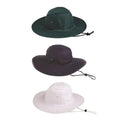 Pro Choice Poly / Cotton Sun Hat  (Blue / Green / White) - CSH PPE Pro Choice S/55CM