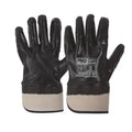 Pro Choice Super-guard Blue Nitrile Fully Dipped With Safety Cuff Glove X12 - NBRFBSC - City Workwear