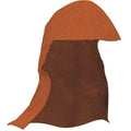 Pro Choice Welders Cap With Nape - Chrome Leather - WC PPE Pro Choice RED CHROME LEATHER