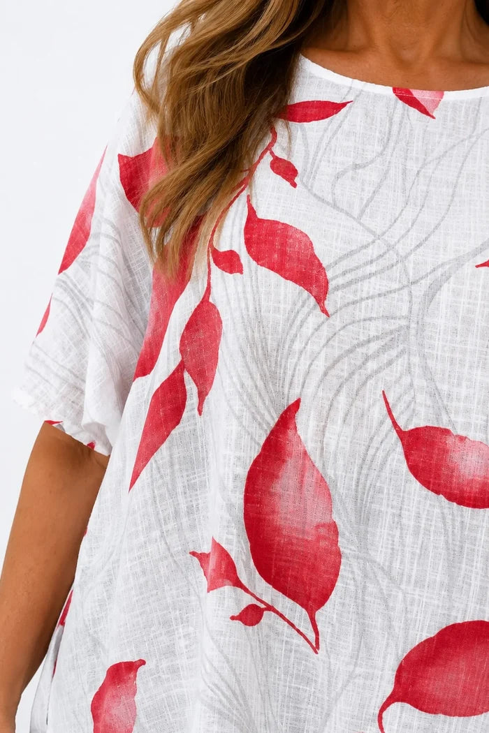 Pure Cotton Darcie Top - White