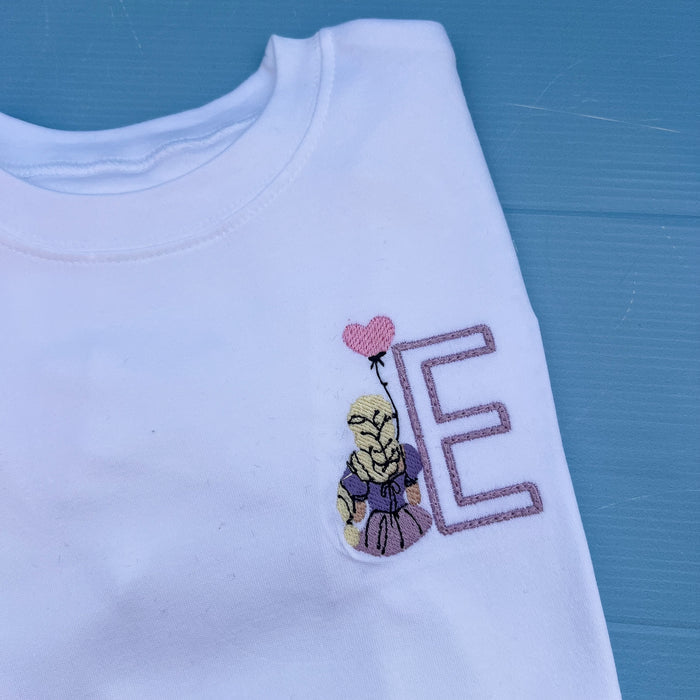 Rapunzal Initial T-Shirt