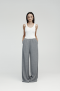 Rebe Pull-On Trouser - Grey Hyde Boutique