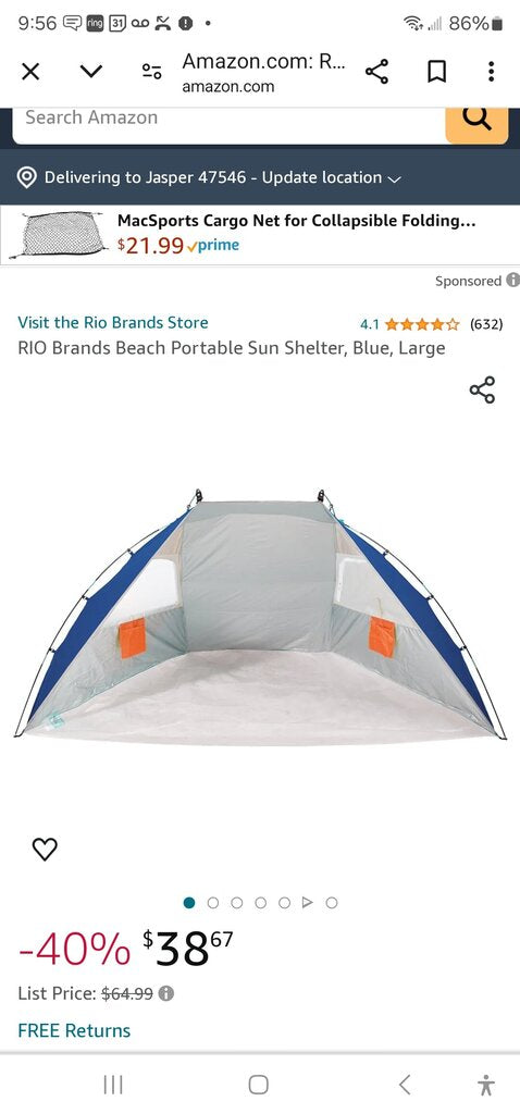 RIO BEACH SHELTER