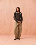 Ruby Swann Sweater - Java Cream Stripe Hyde Boutique