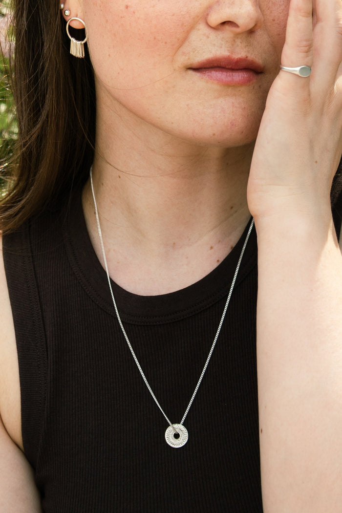 SARAH BIJOUX Collier Soleil - Argent