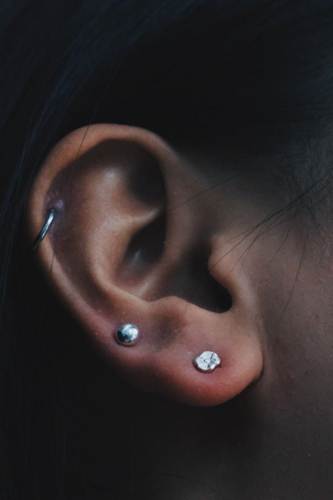 SARAH BIJOUX Studs Fleur - Argent