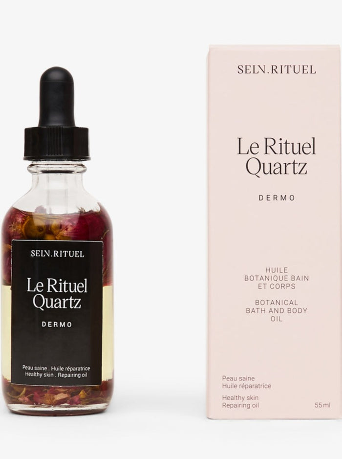 SELV RITUEL Huile Botanique du Bain au Corps Rituel 55mL - Quartz
