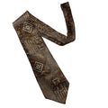 Silver Architecture Design Men's Tie circa 1990s