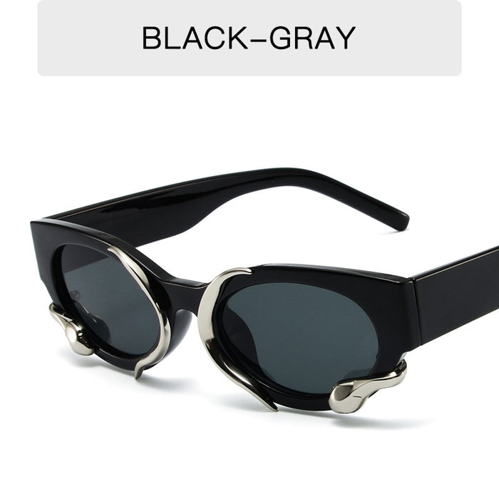 Slithereen- the Serpent Wrapped Cat Eye Sunglasses