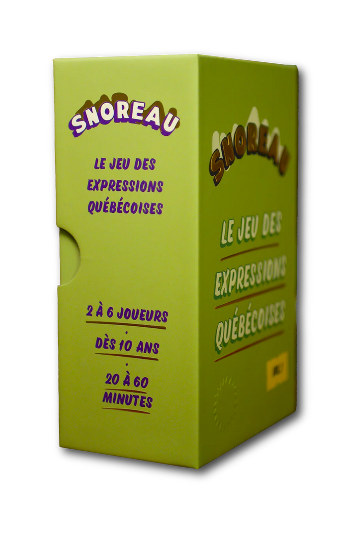 SNOREAU Jeu des Expressions Québécoises Vol. 1