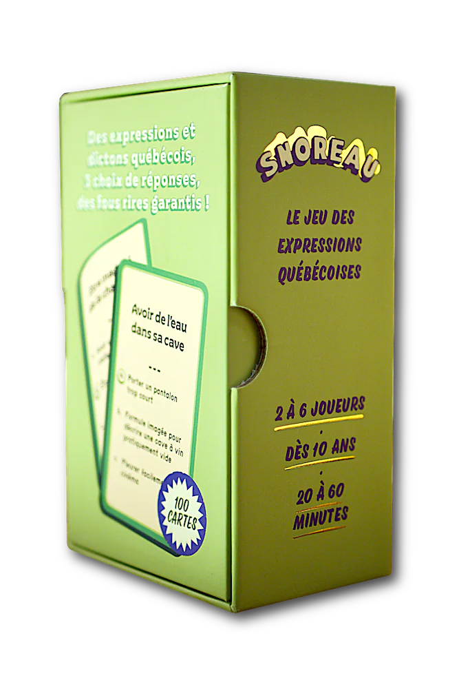 SNOREAU Jeu des Expressions Québécoises Vol. 1
