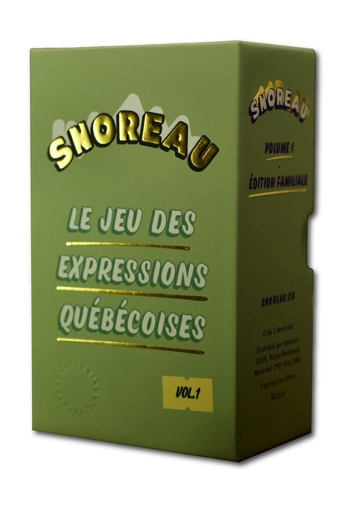 SNOREAU Jeu des Expressions Québécoises Vol. 1