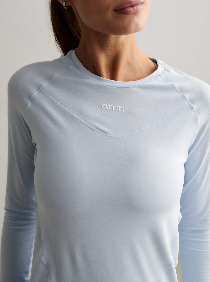 Soft Basic Long Sleeve in Aura