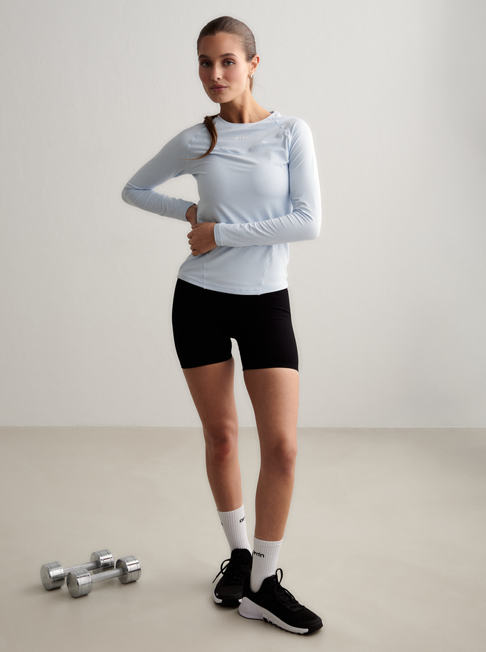 Soft Basic Long Sleeve in Aura