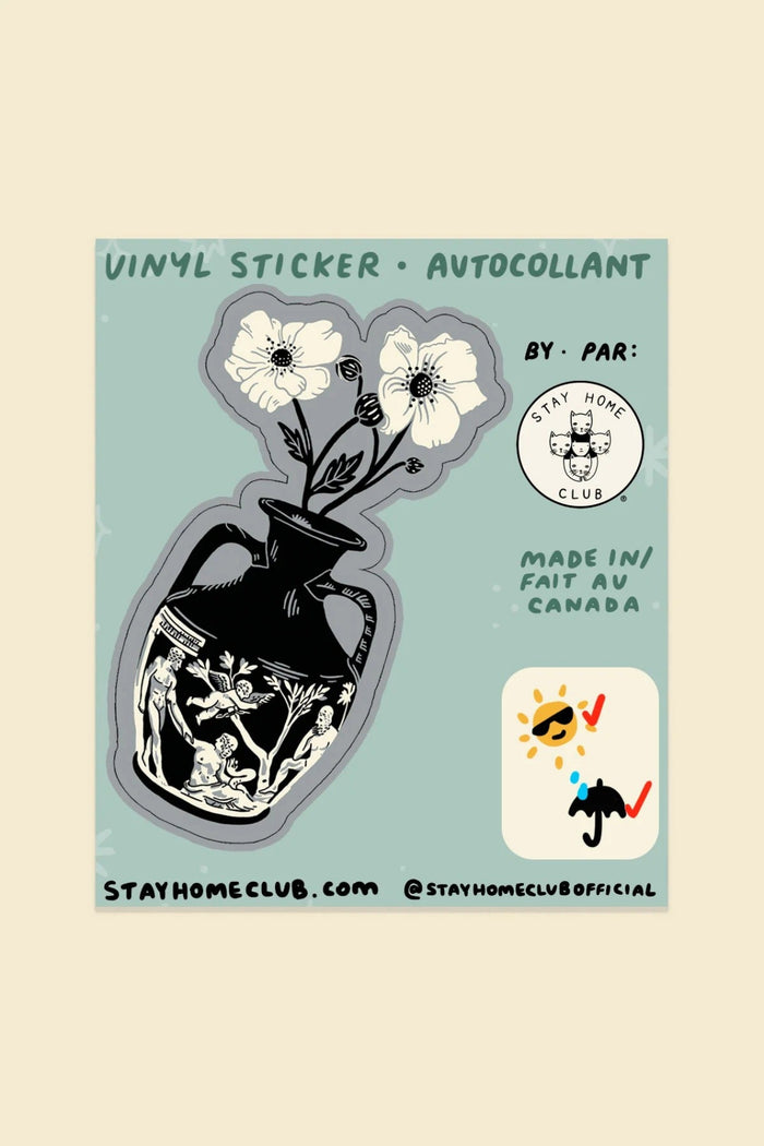 STAY HOME CLUB Autocollant - Cameo