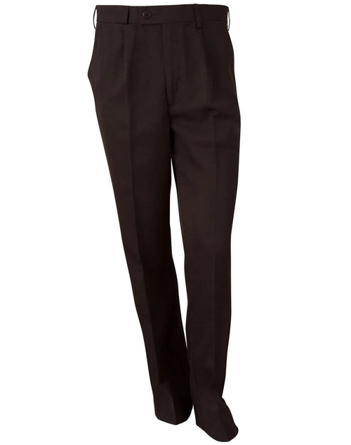 (Stout) Permanent Press Pants WP01S Work Wear Australian Industrial Wear Black 92S