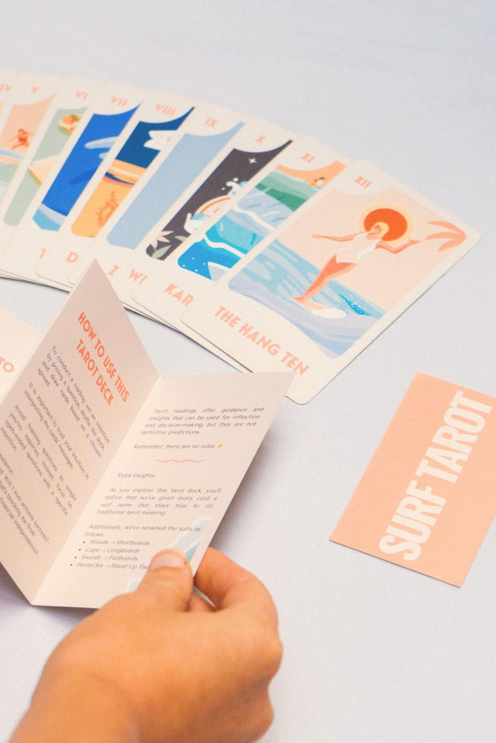 SURF TAROT - Jeu de Tarot Surf