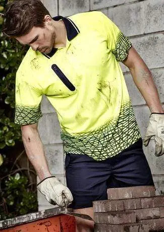 SYZMIK Men’s Tracks Polo ZH300 Work Wear Syzmik