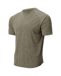 The Cozy Del Merino T-Shirt - Men's in Overland Trek, front view