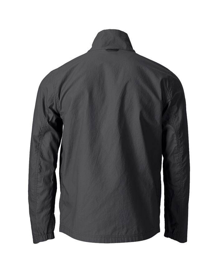 The Grass Valley Jacket - Men's in Black Oyster, back view
