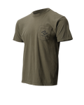 The ForgeLine Pocket Tee in Sage, front view