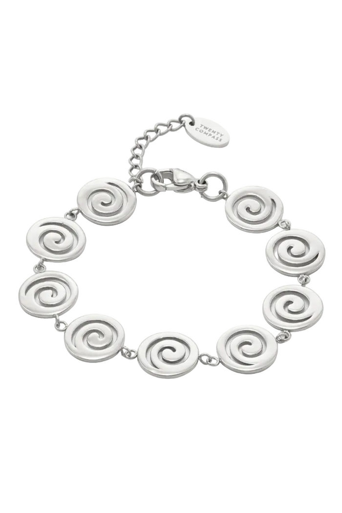 TWENTY COMPASS Bracelet Swirl