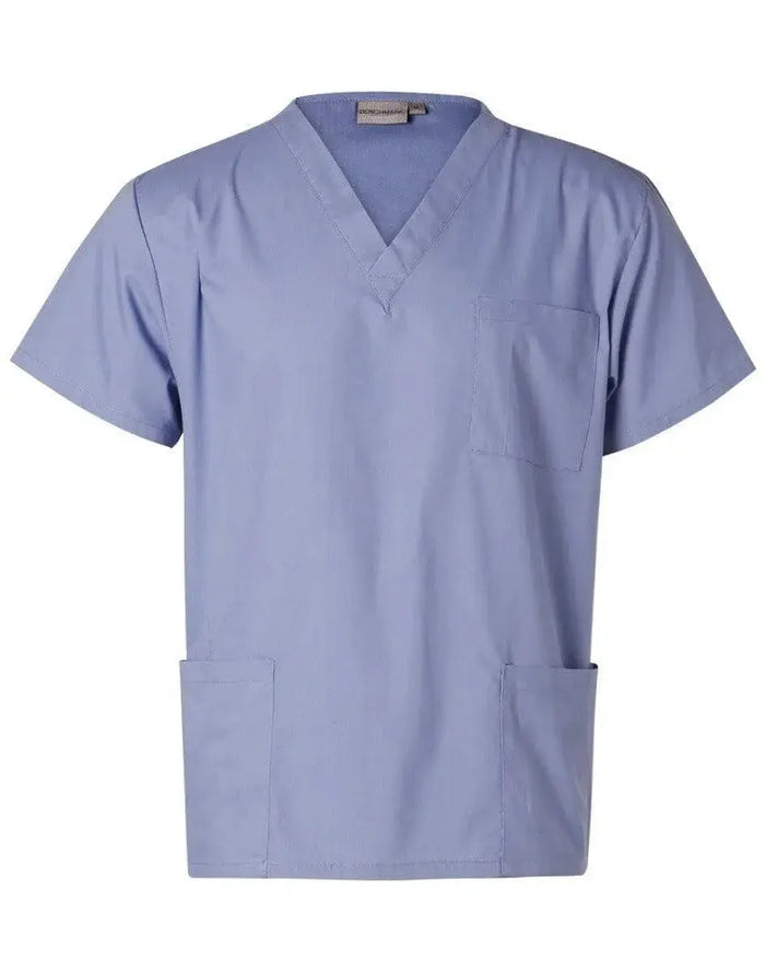 WINNING SPIRIT Unisex Hospitla Scrubs Short Sleeve Tunic Top M7630 - Simply Scrubs Australia
