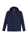 Unisex Streetworx Stretch Waterproof Jacket ZJ310 Work Wear Syzmik Navy/Dark Navy XS