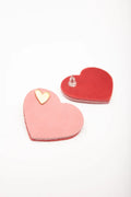 VEINAGE Boucles d'Oreilles Coeur de Palmier Grand