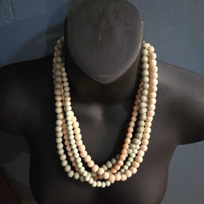 Vintage Muli-Strand Beaded Necklace