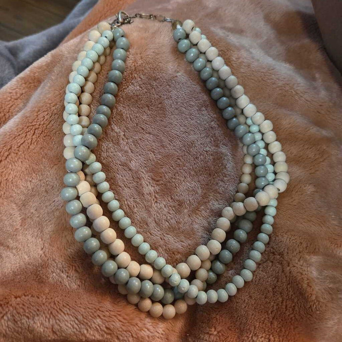 Vintage Muli-Strand Beaded Necklace