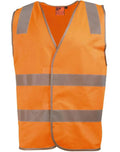 Winning Spirit safety vest with shoulder tapes SW43 Metro Workwear.