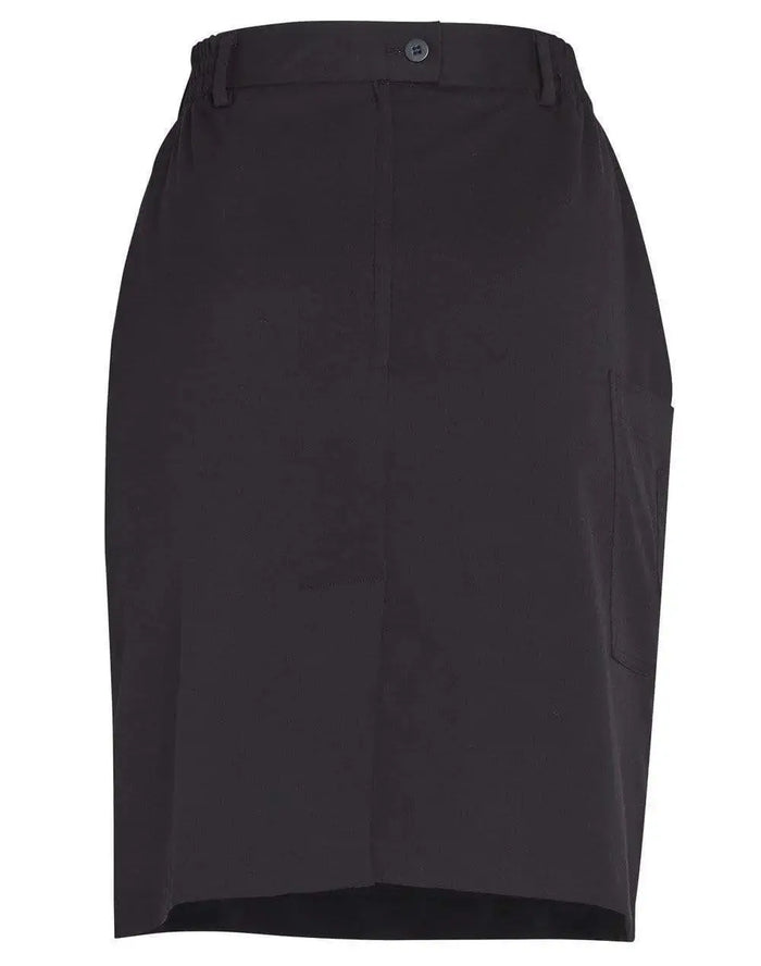 Winning Spirit utility cargo skirt M9477 Metro Workwear.