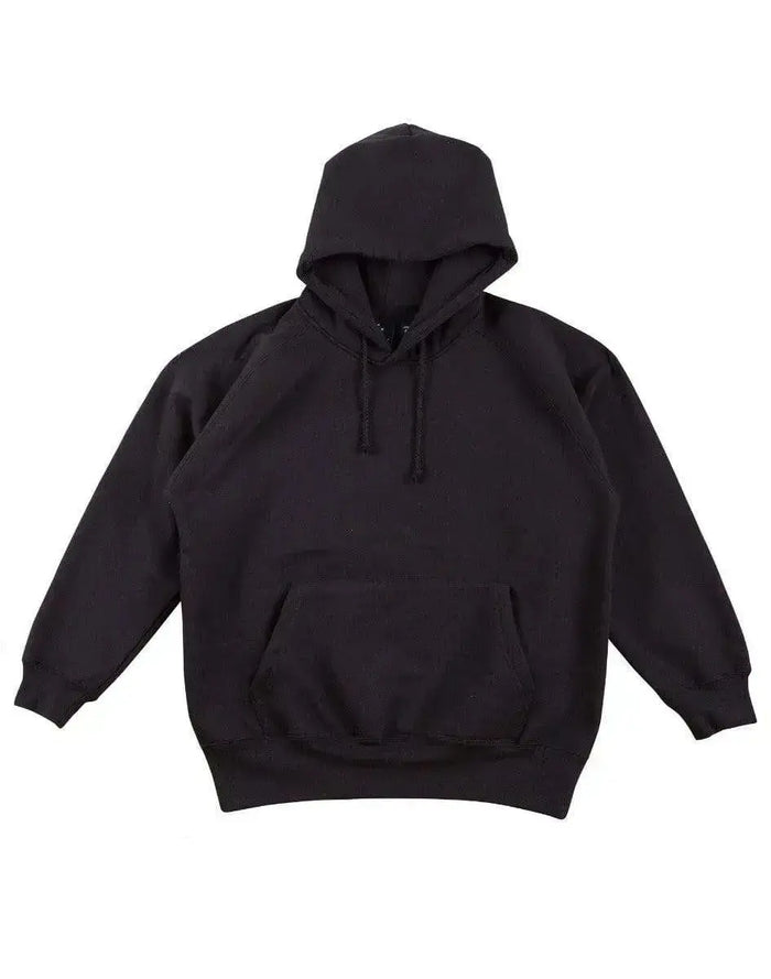 WINNING SPIRIT warm hug fleecy hoodie men's fl07 Casual Wear Winning Spirit Black S