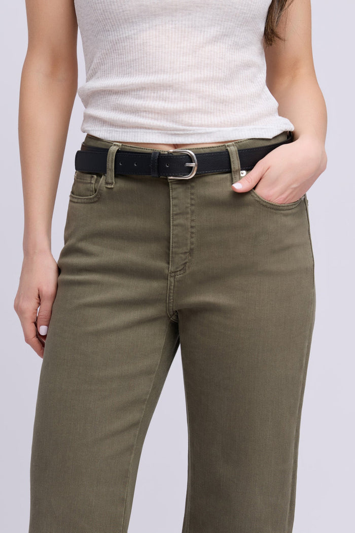 YOGA JEANS Coupe Lily Oprah - Khaki