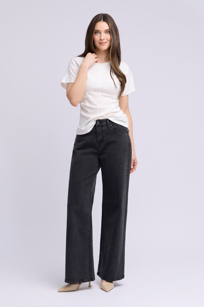 YOGA JEANS Coupe Lily Wide - Serena